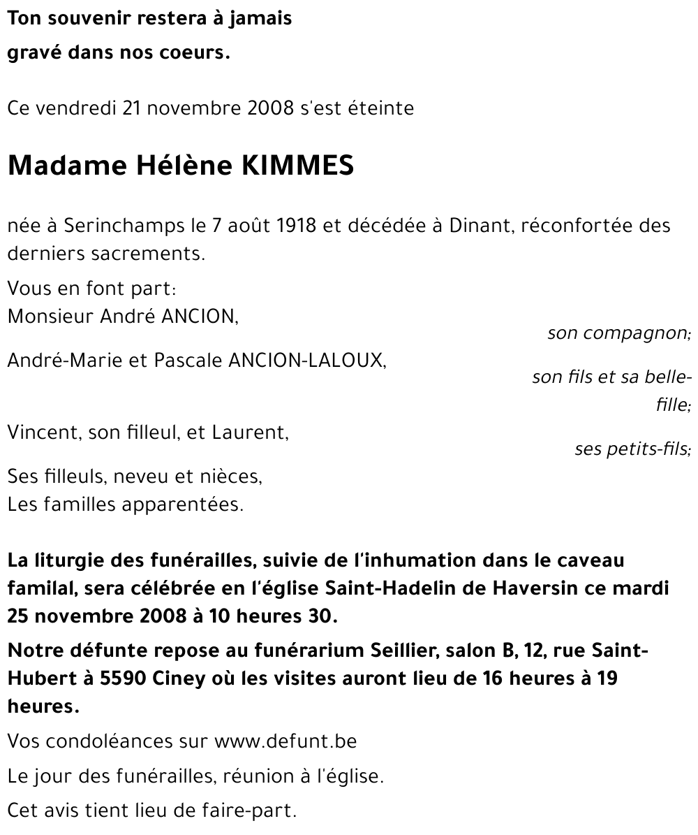 Hélène KIMMES