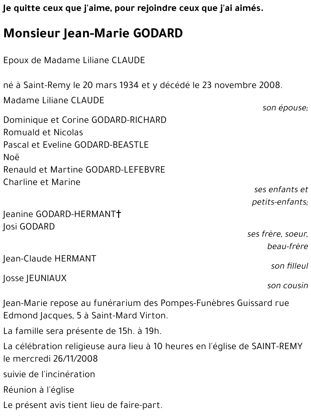 Jeab-Marie GODARD