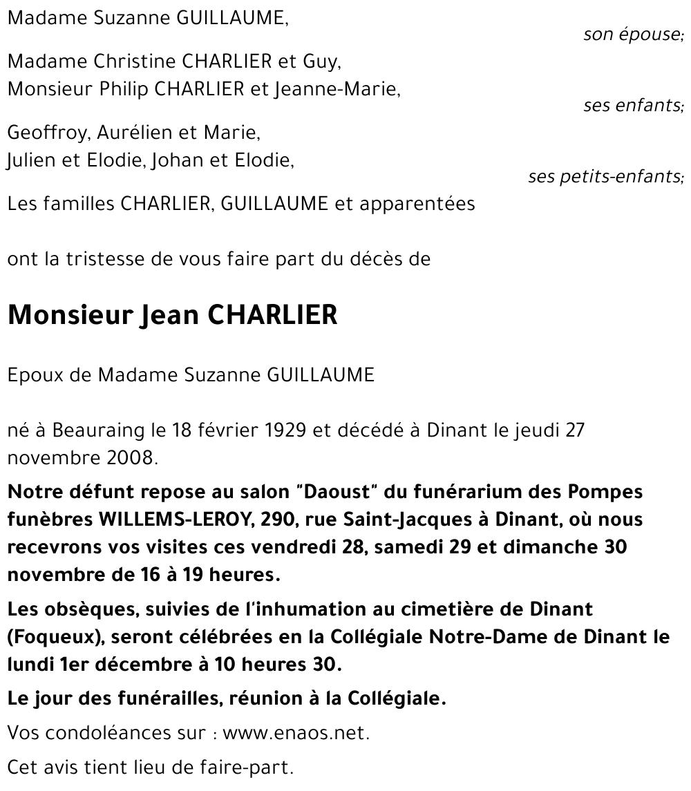 Jean CHARLIER