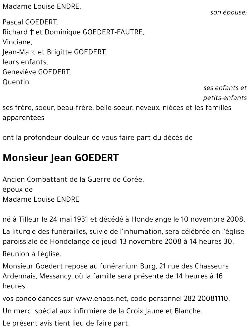 Jean GOEDERT