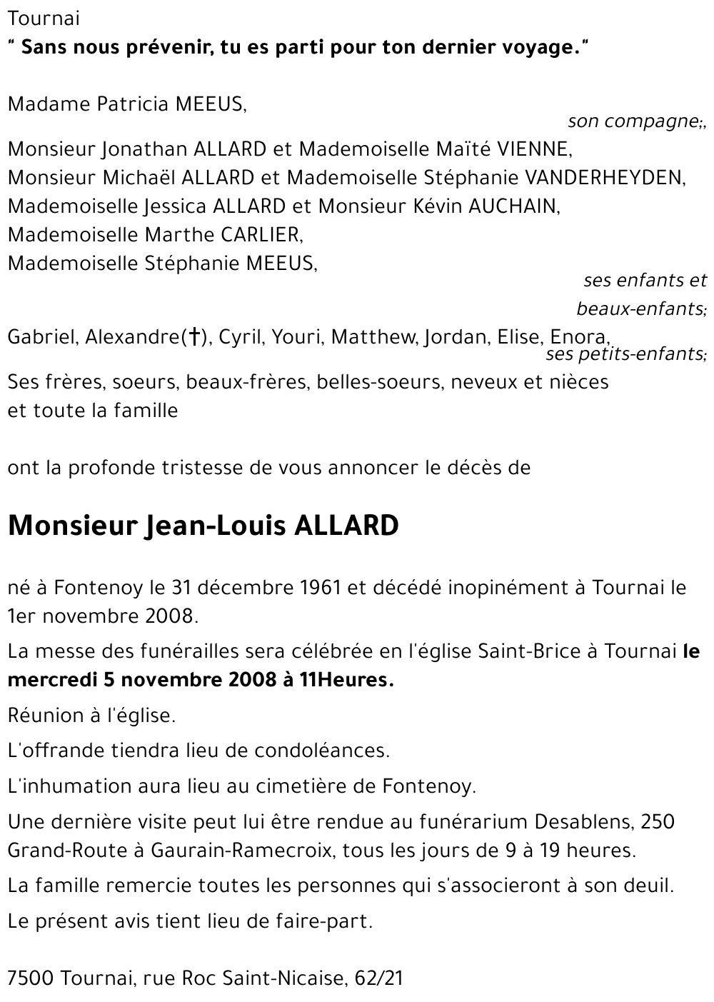 Jean-Louis ALLARD