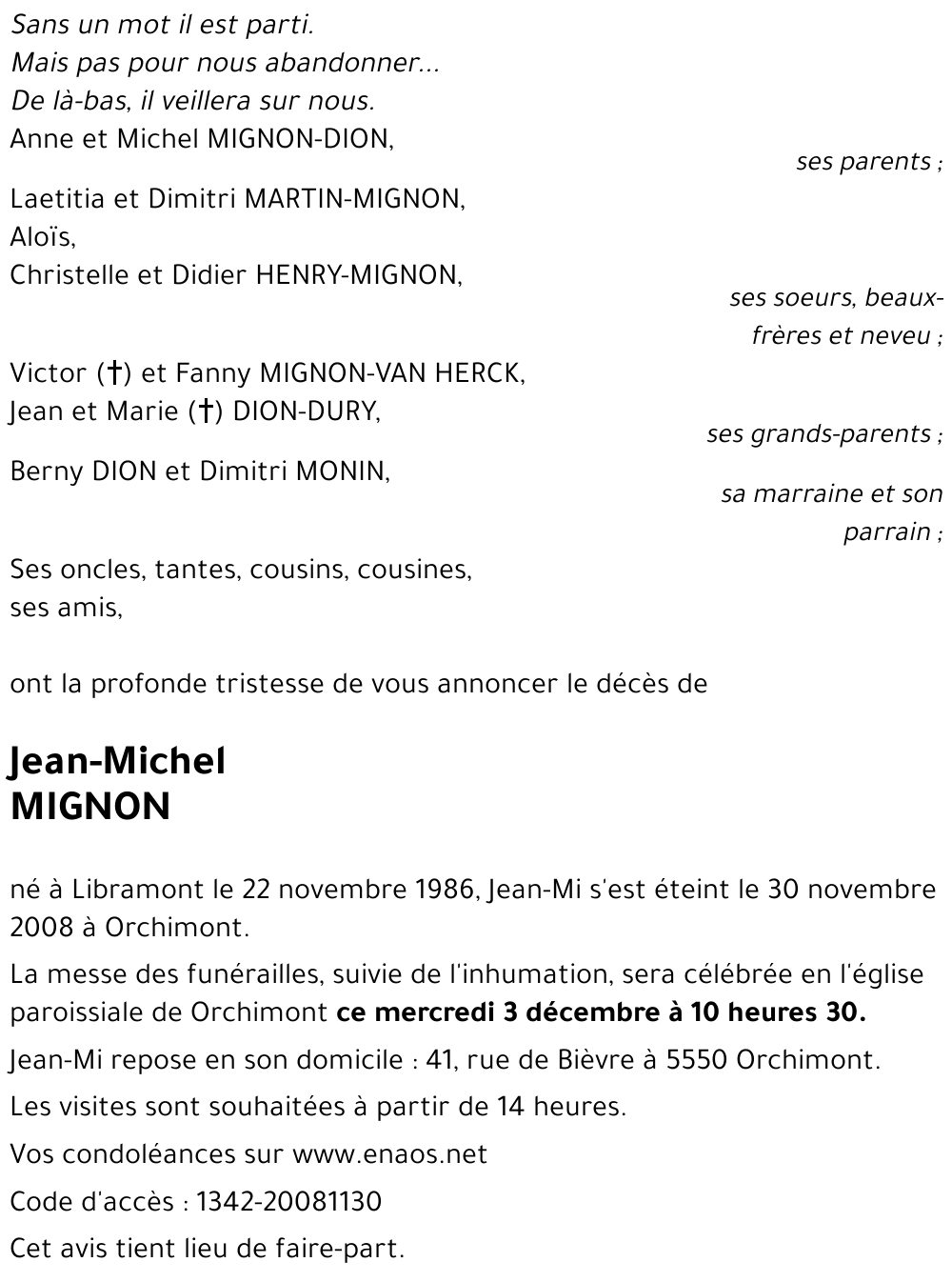 Jean-Michel MIGNON