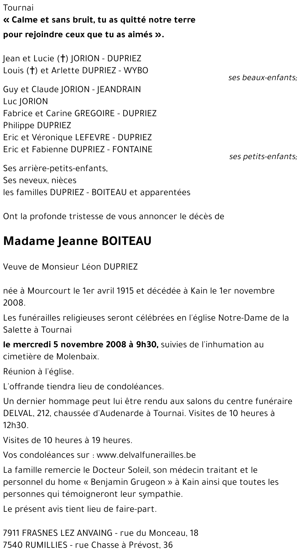 Jeanne BOITEAU