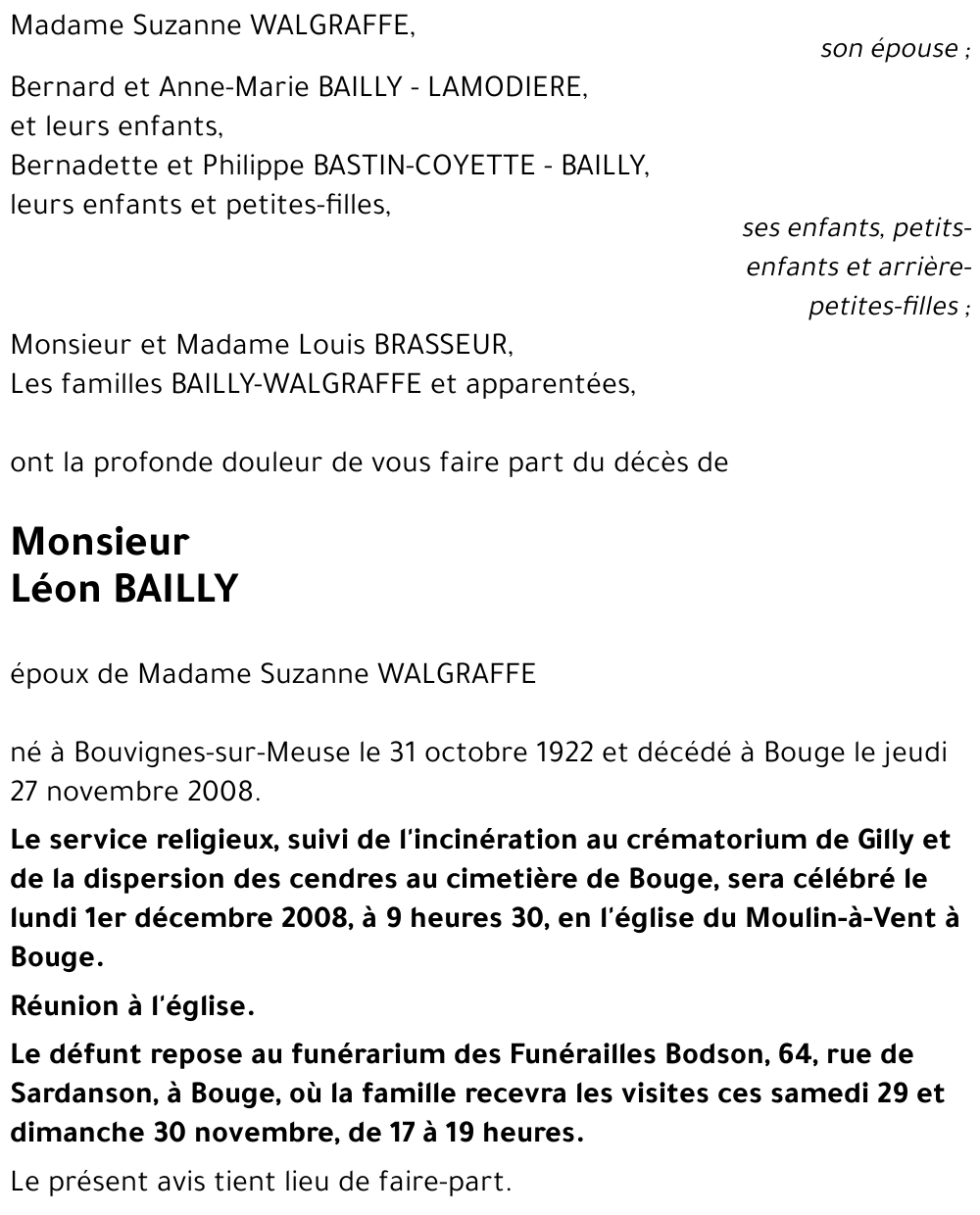 Léon BAILLY