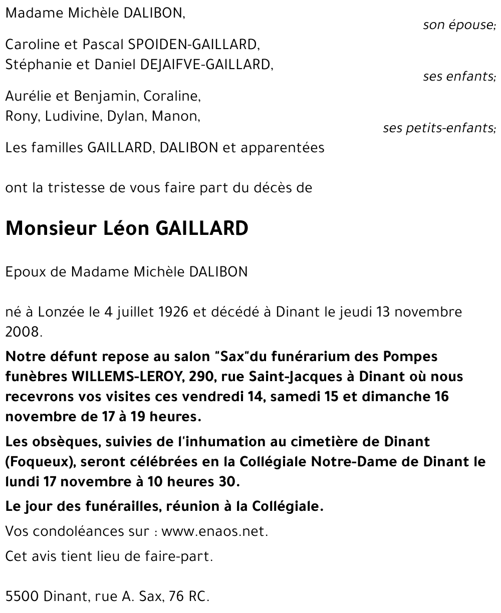 Léon GAILLARD