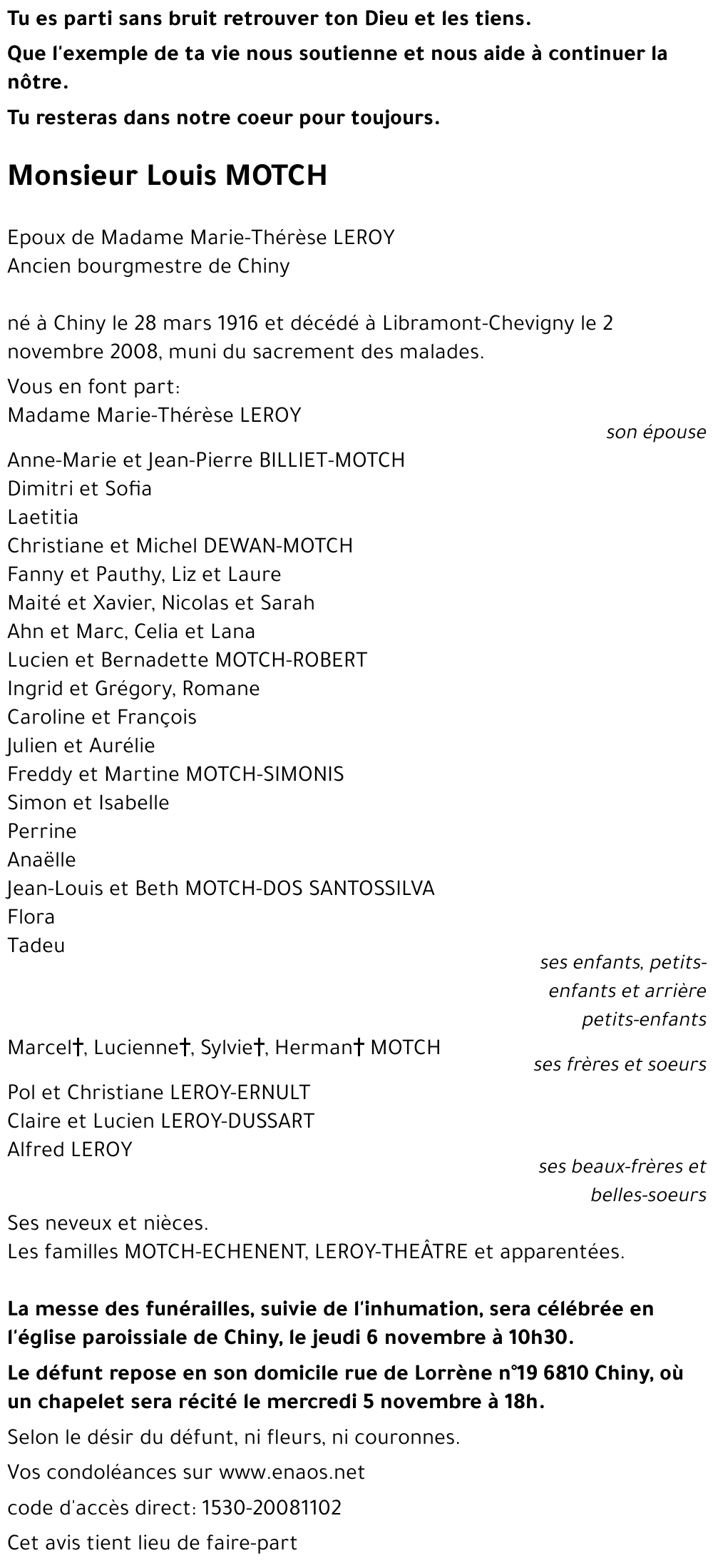 Louis MOTCH