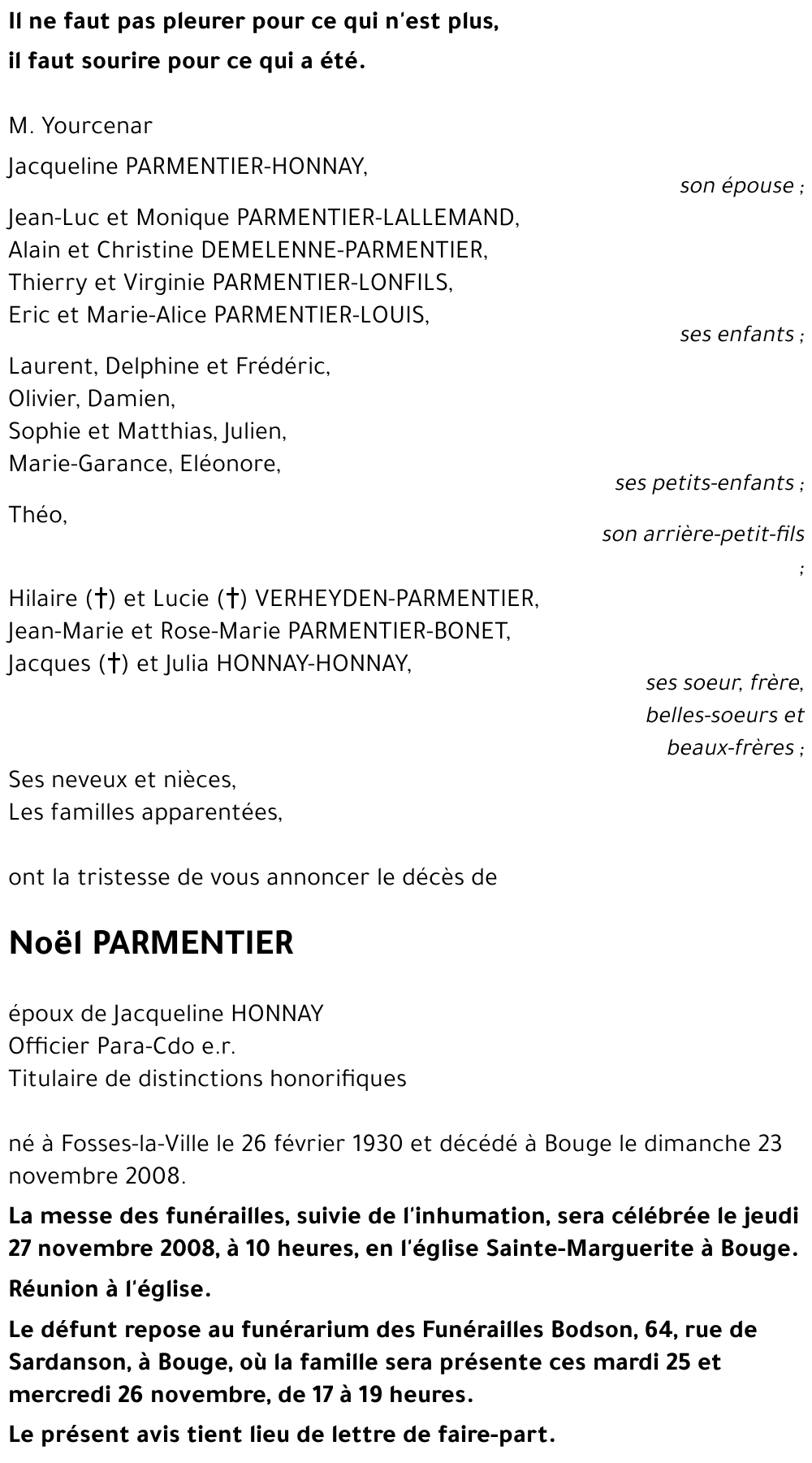 Noël PARMENTIER