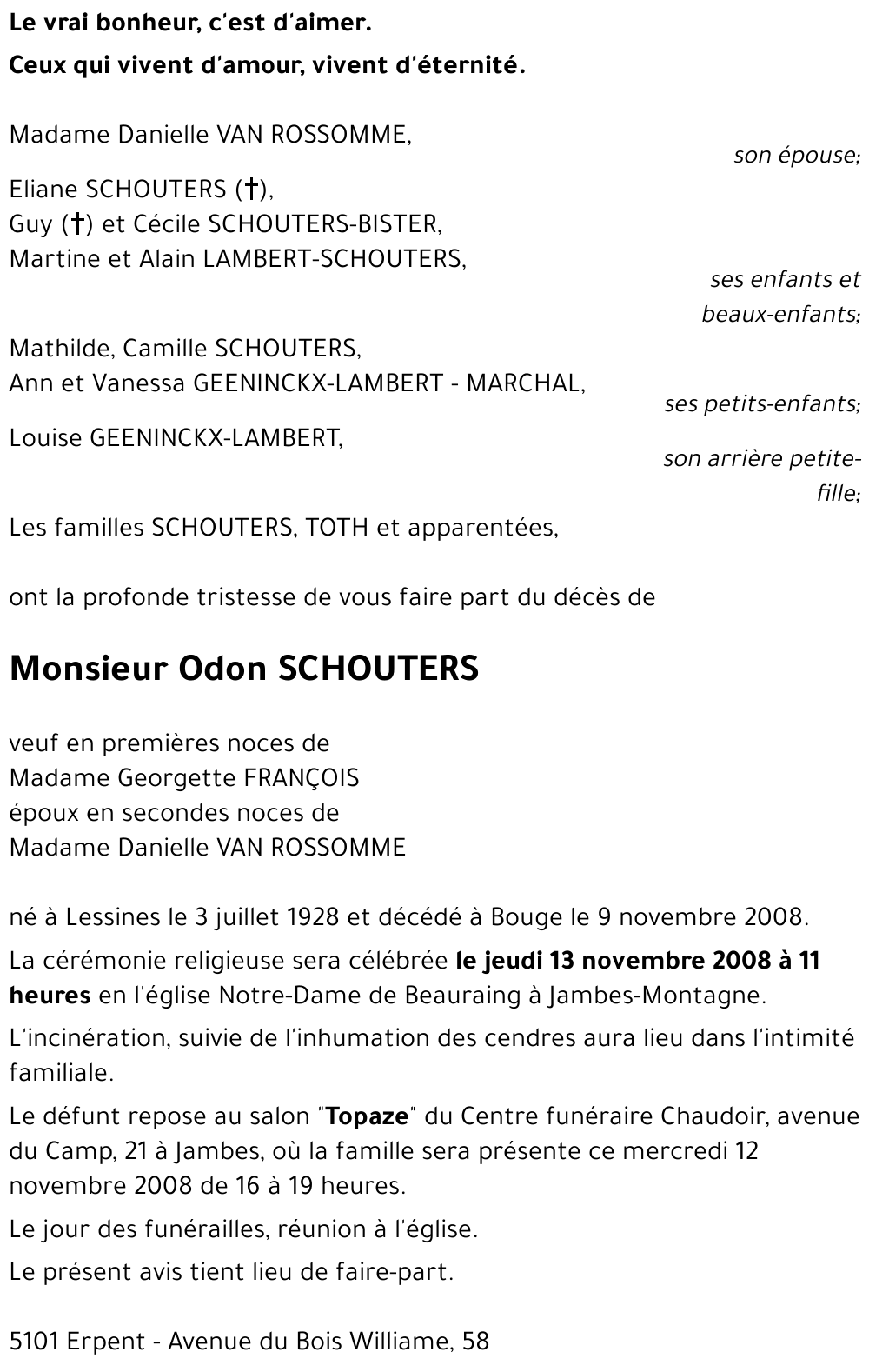 Odon SCHOUTERS