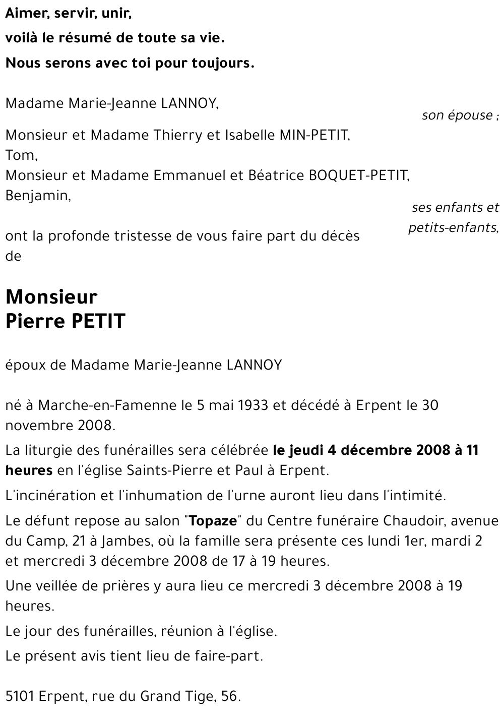 Pierre PETIT