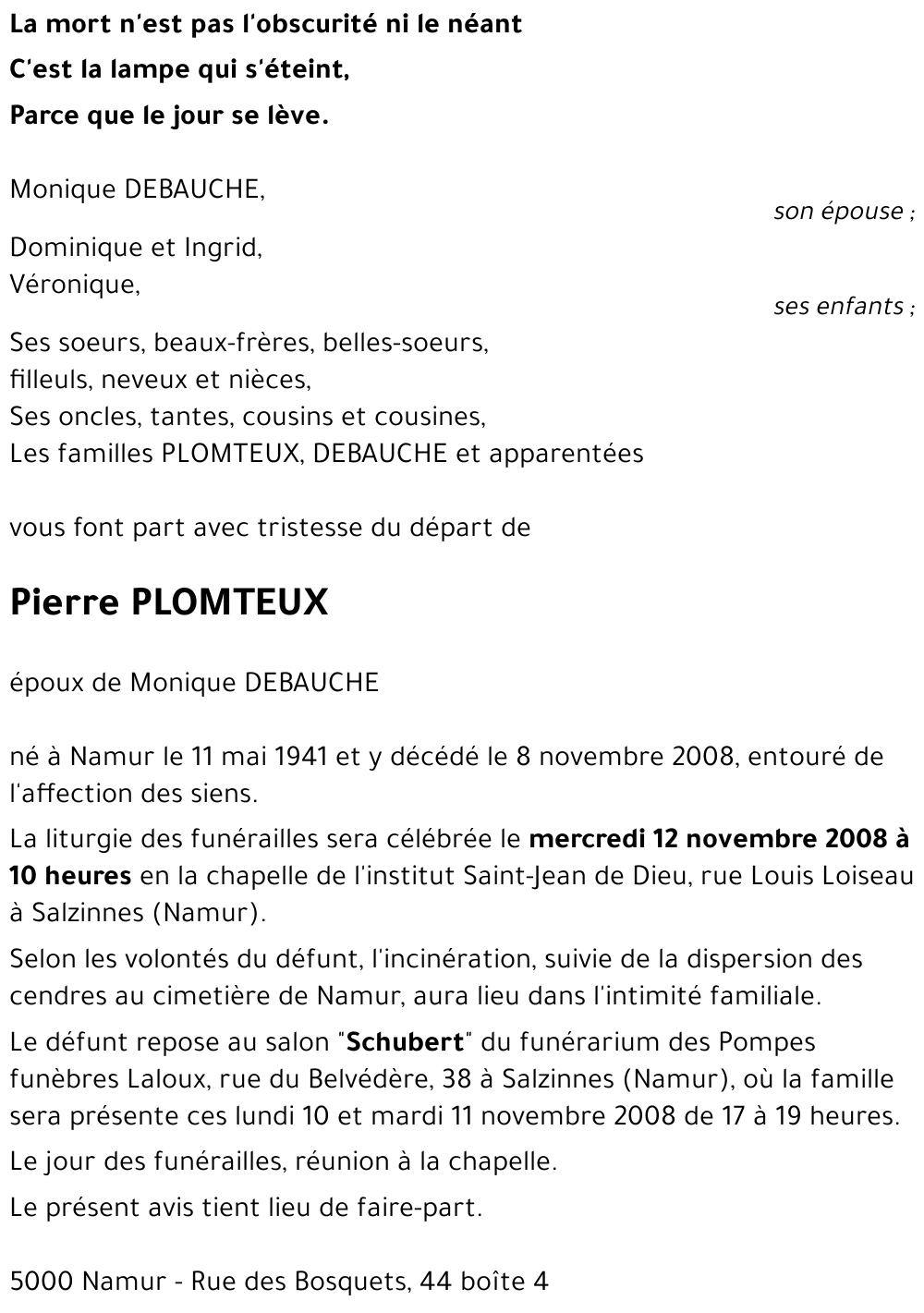 Pierre PLOMTEUX