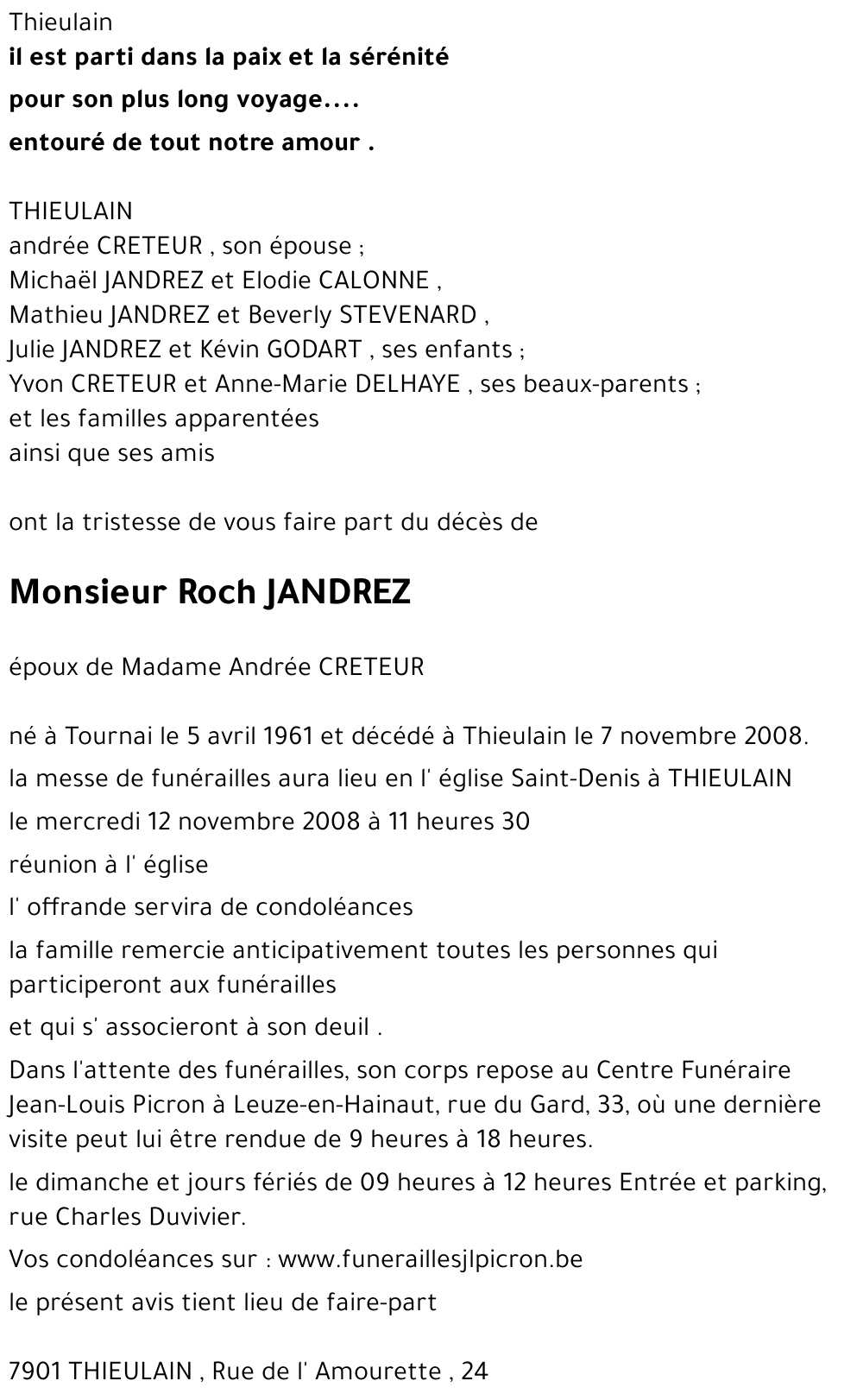 Roch JANDREZ