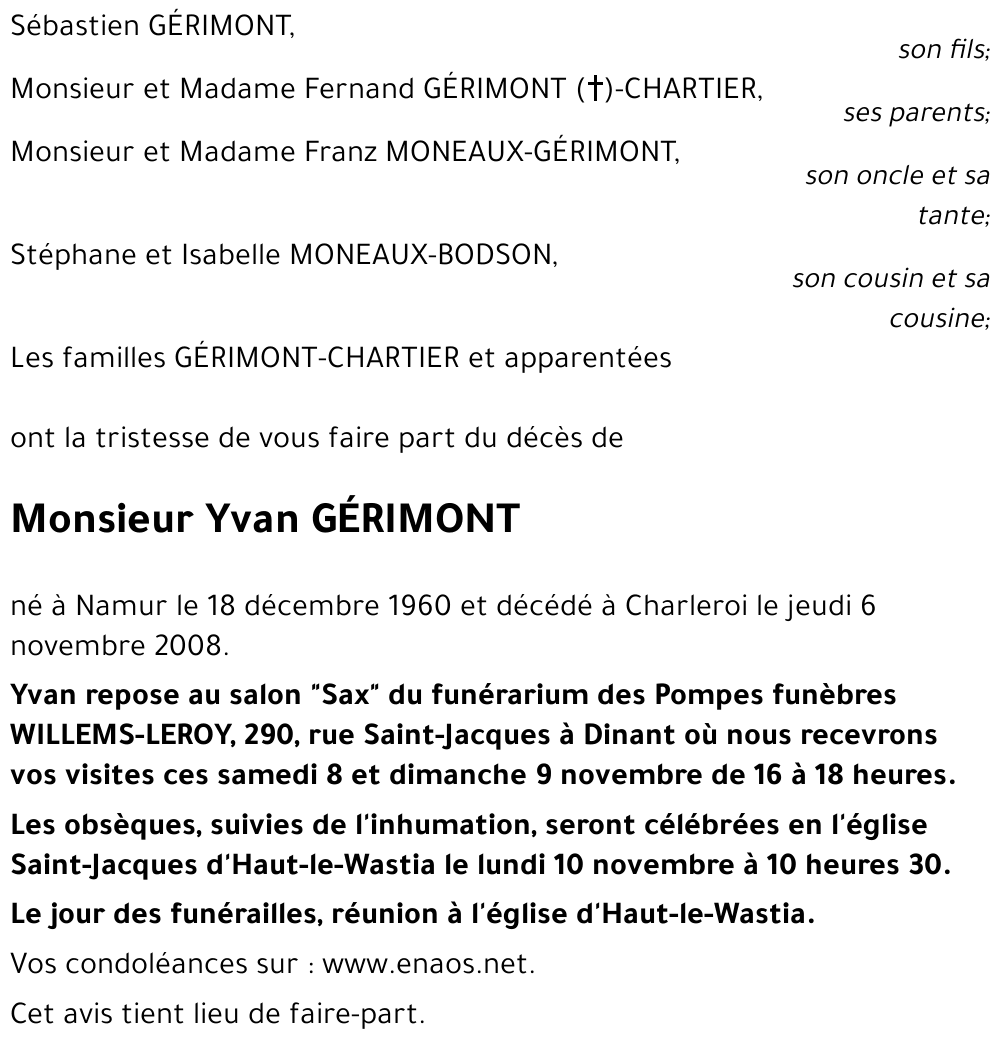 Yvan GÉRIMONT