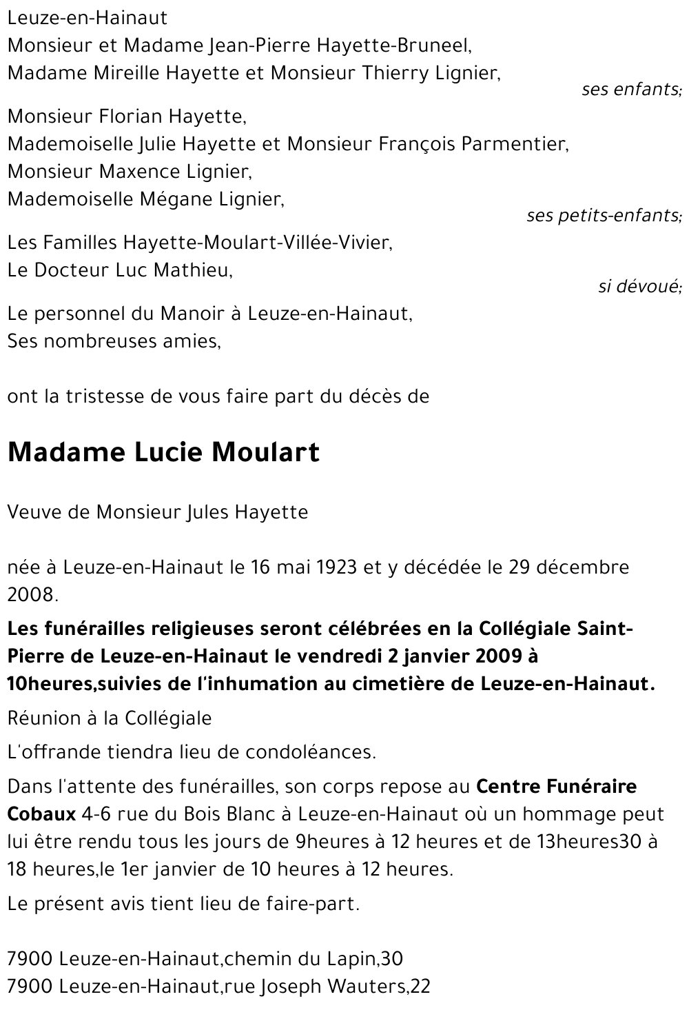 Lucie Moulart