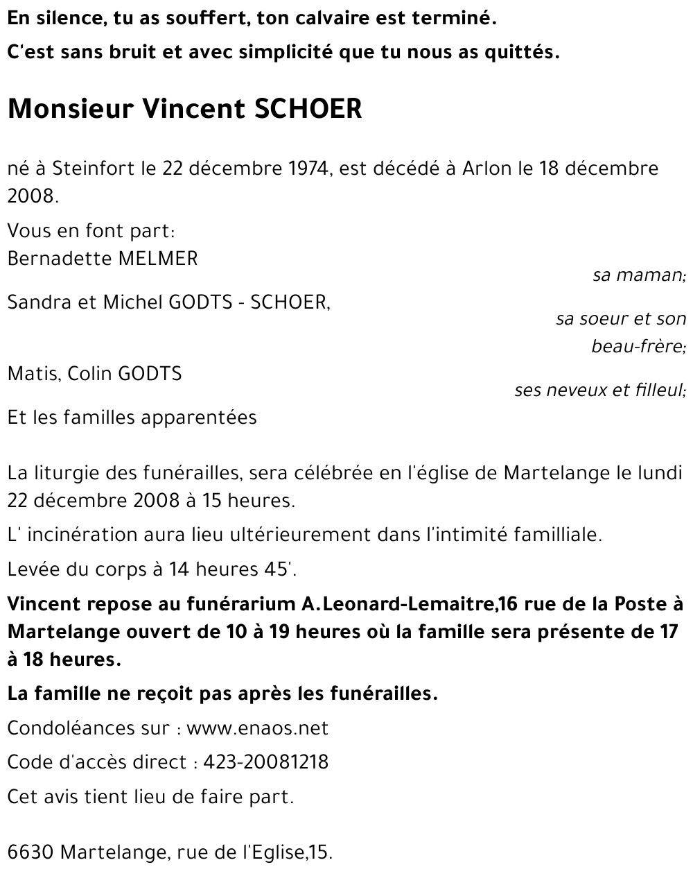 Vincent SCHOER