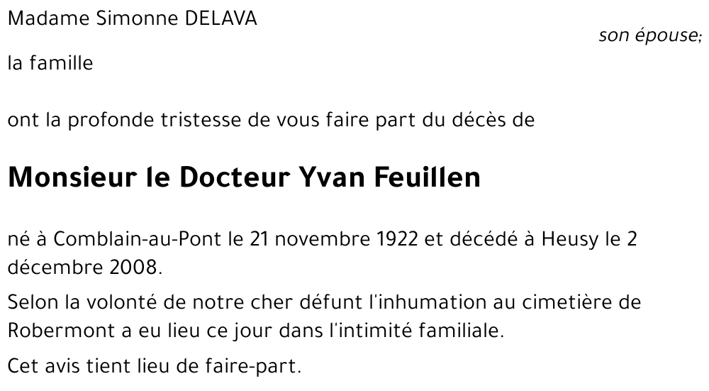 Yvan Feuillen