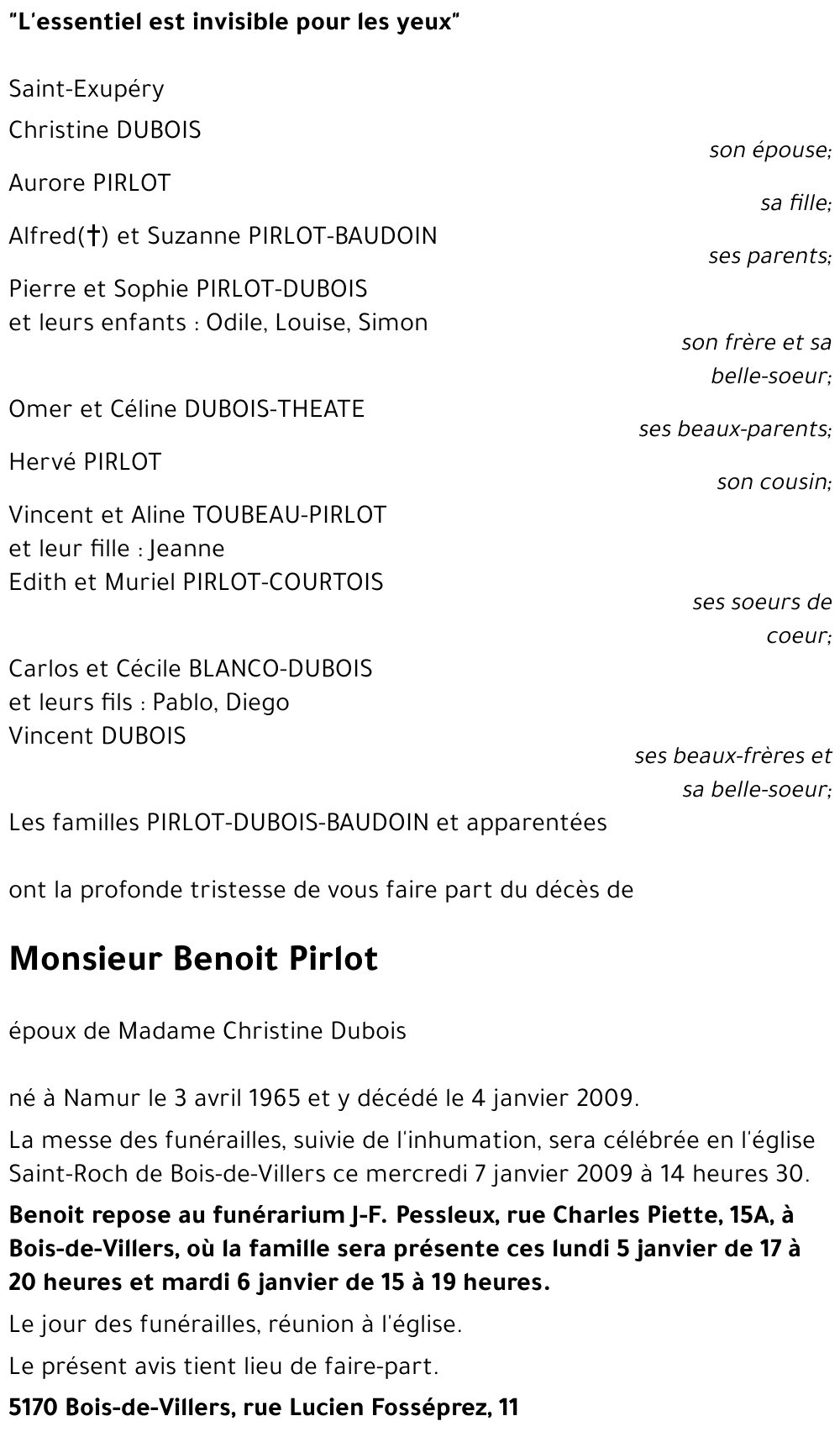 Benoit Pirlot
