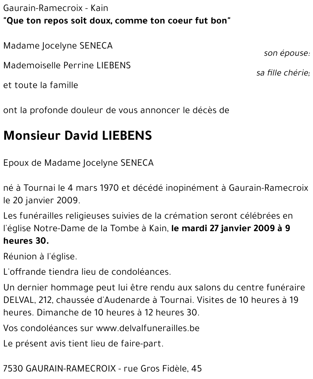 David LIEBENS