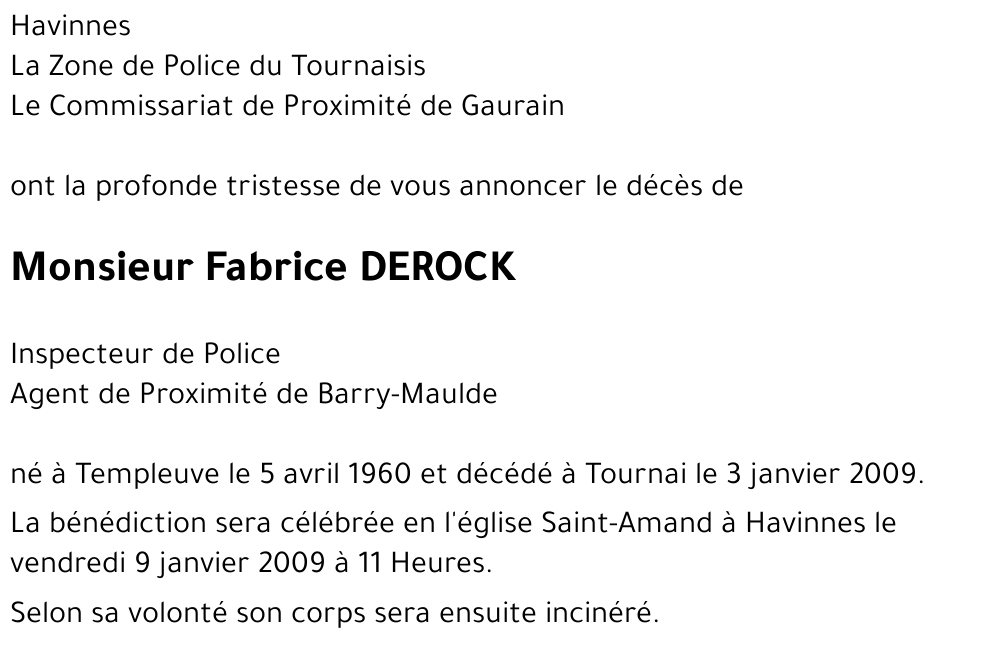 Fabrice DEROCK