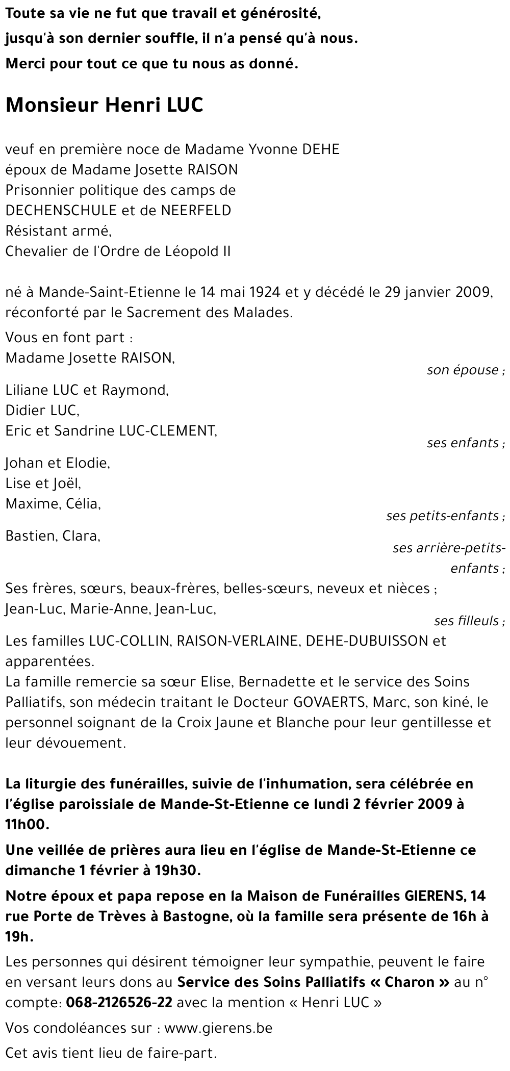 Henri LUC