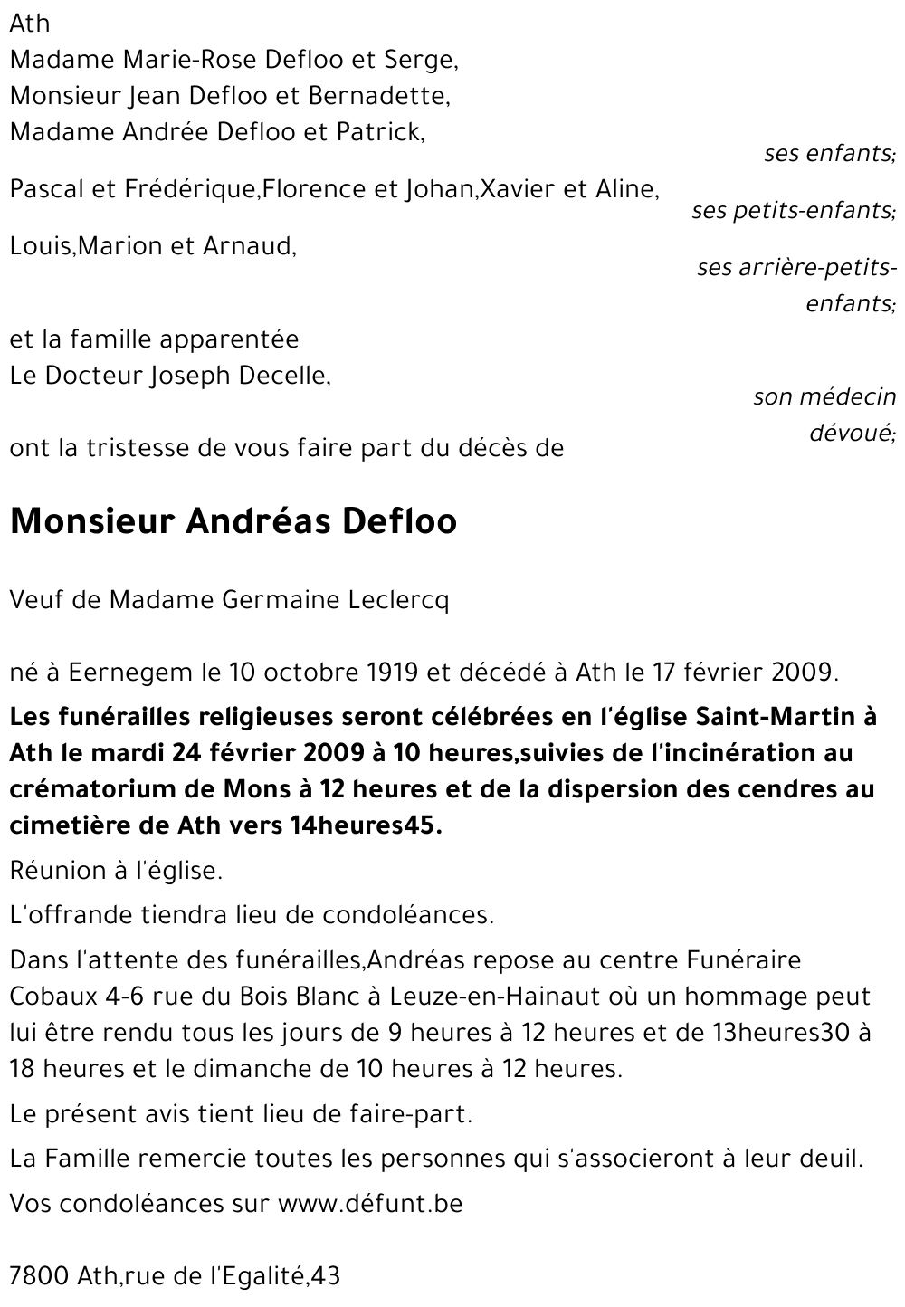 Andréas Defloo