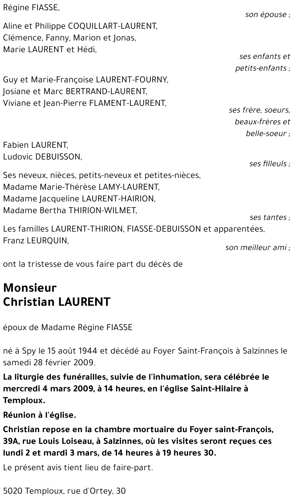 Christian LAURENT