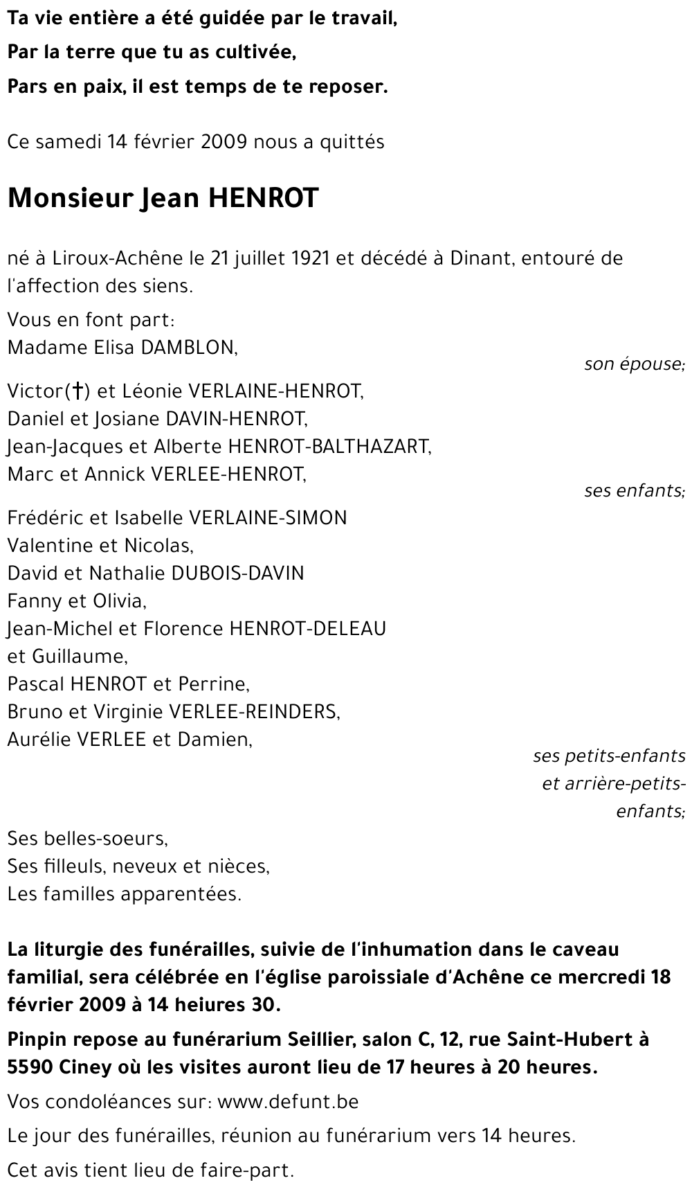 Jean HENROT