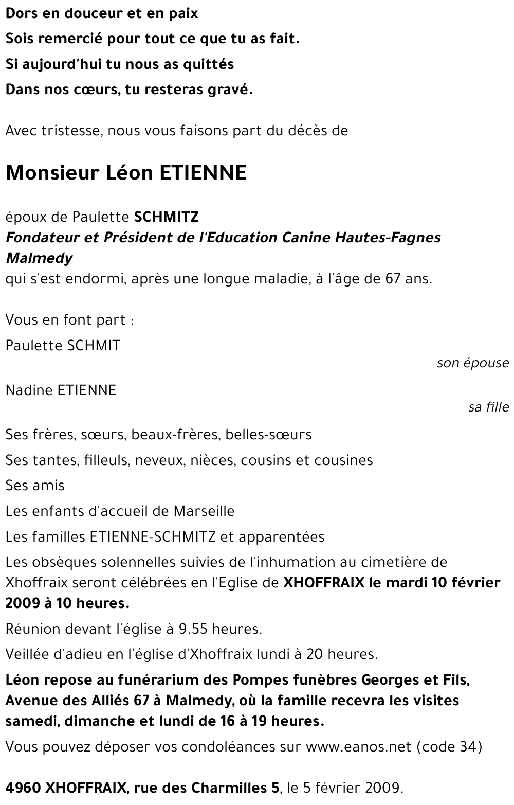 Léon ETIENNE