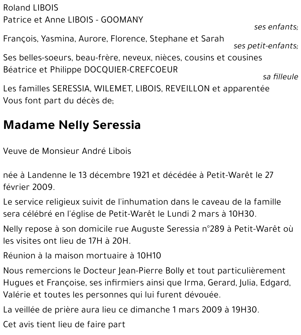 Nelly Seressia
