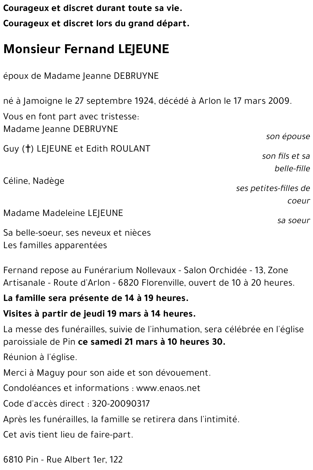 Fernand LEJEUNE