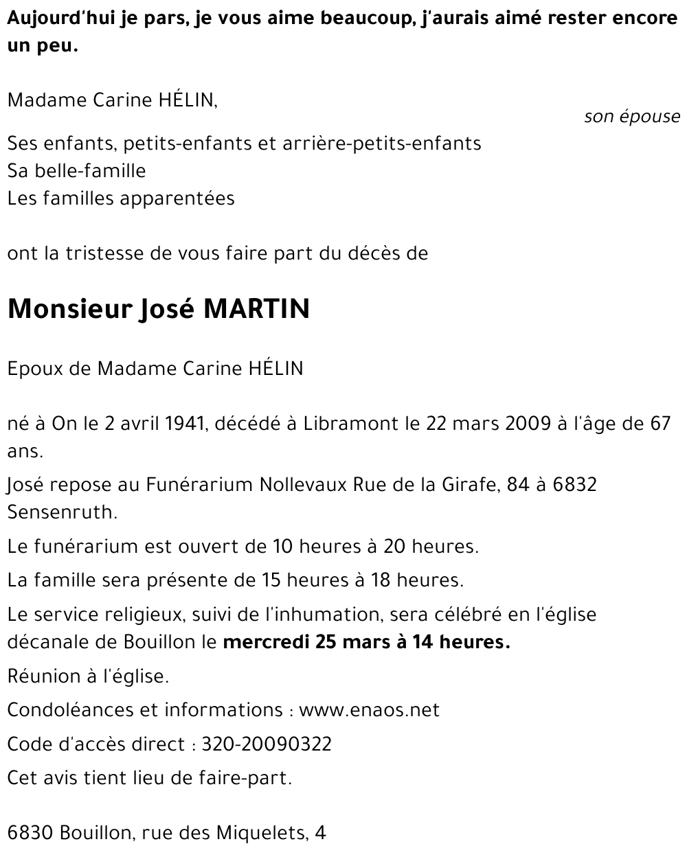 José MARTIN