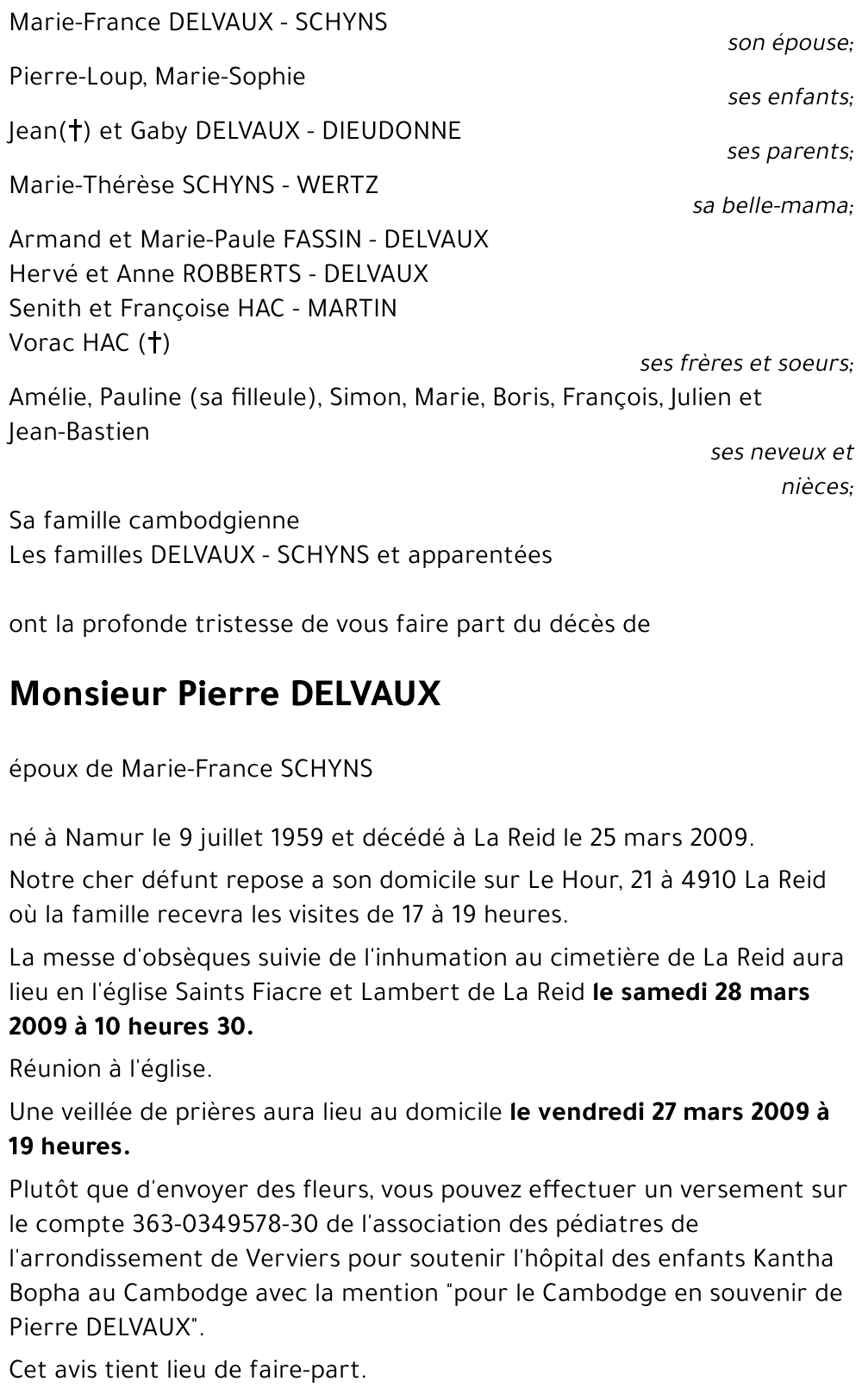 Pierre DELVAUX