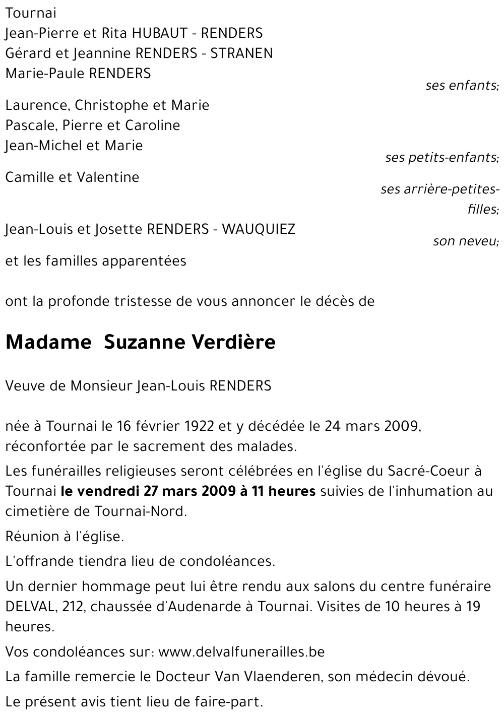 Suzanne VERDIERE