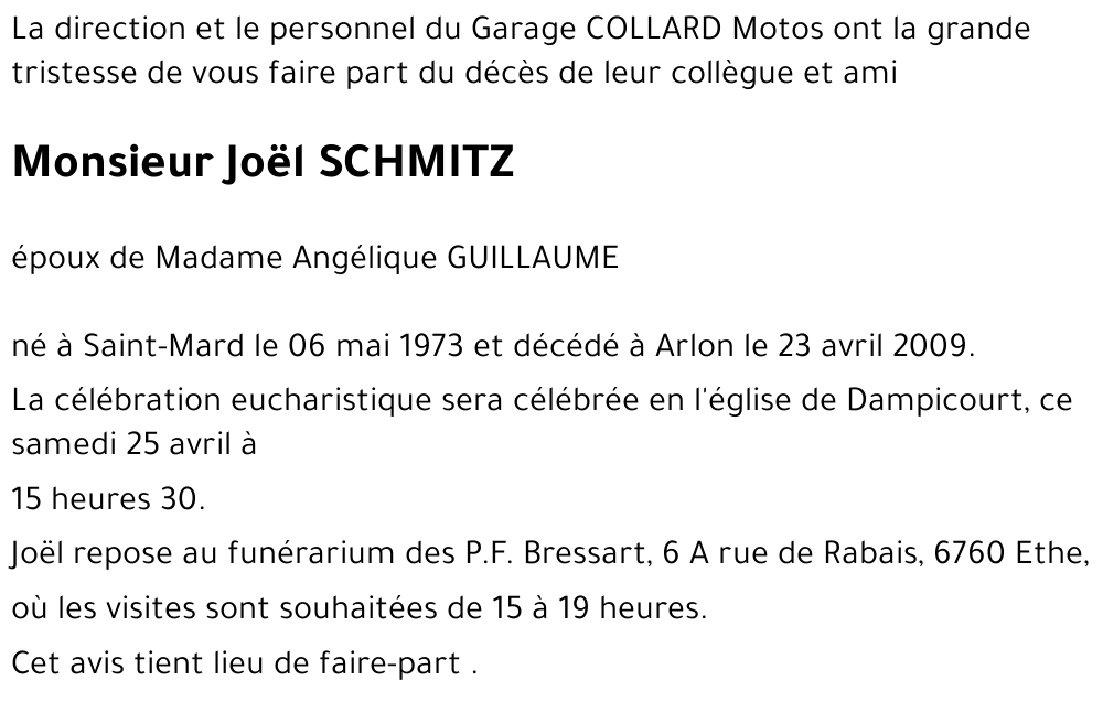 Joël SCHMITZ