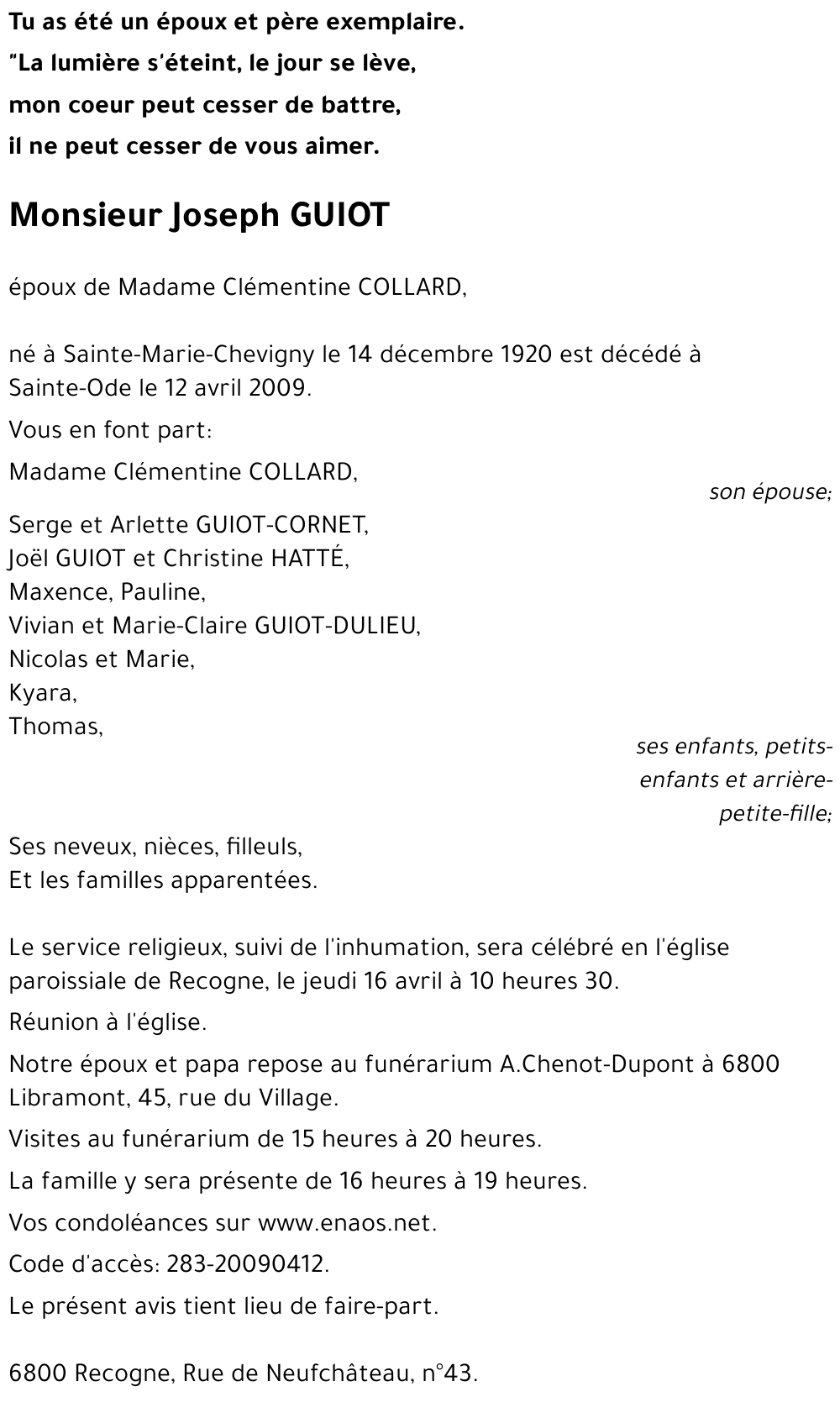 Joseph GUIOT