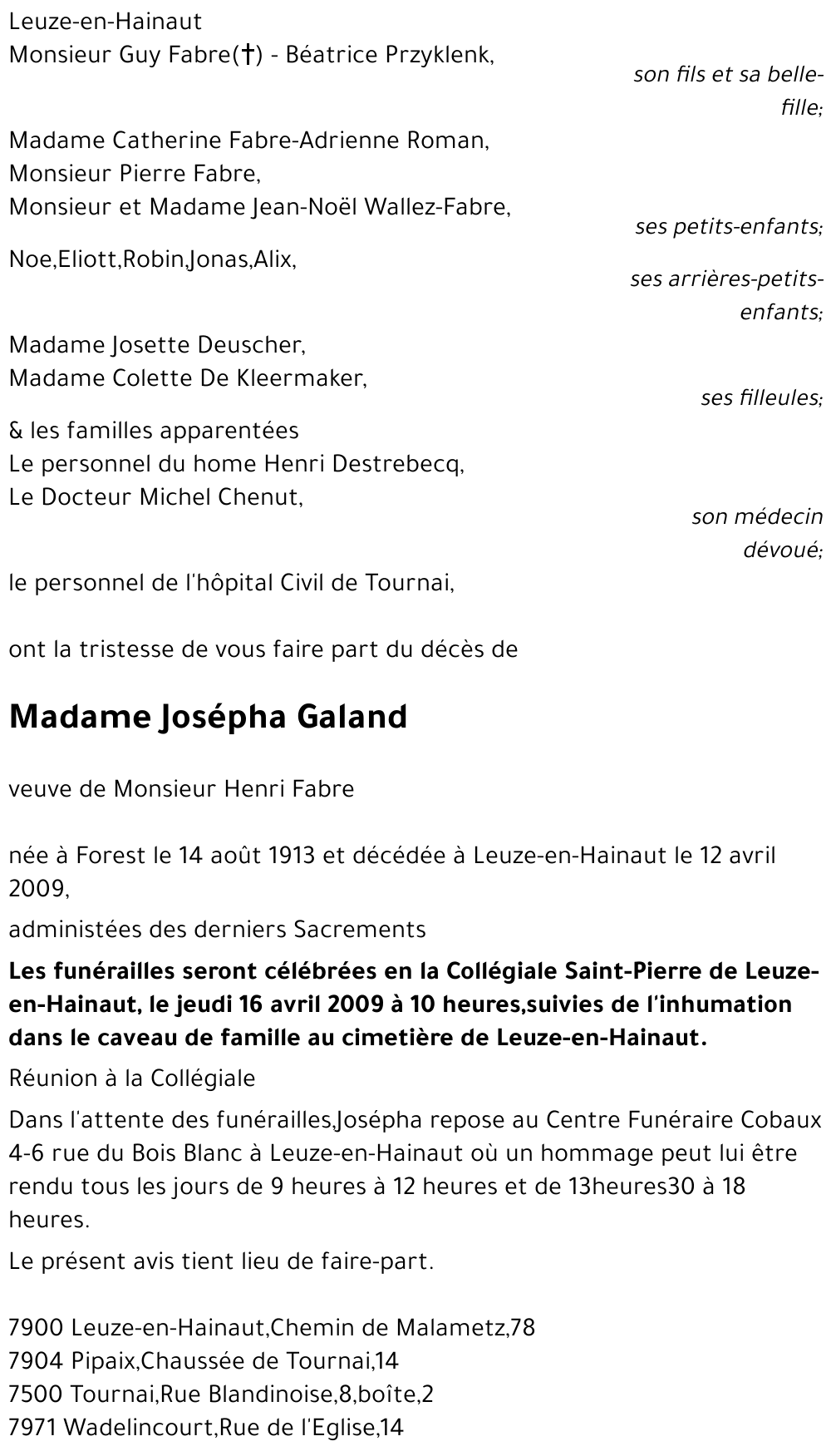 Josépha Galand