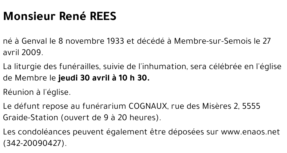 René REES