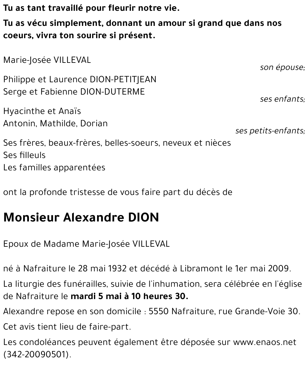 Alexandre DION