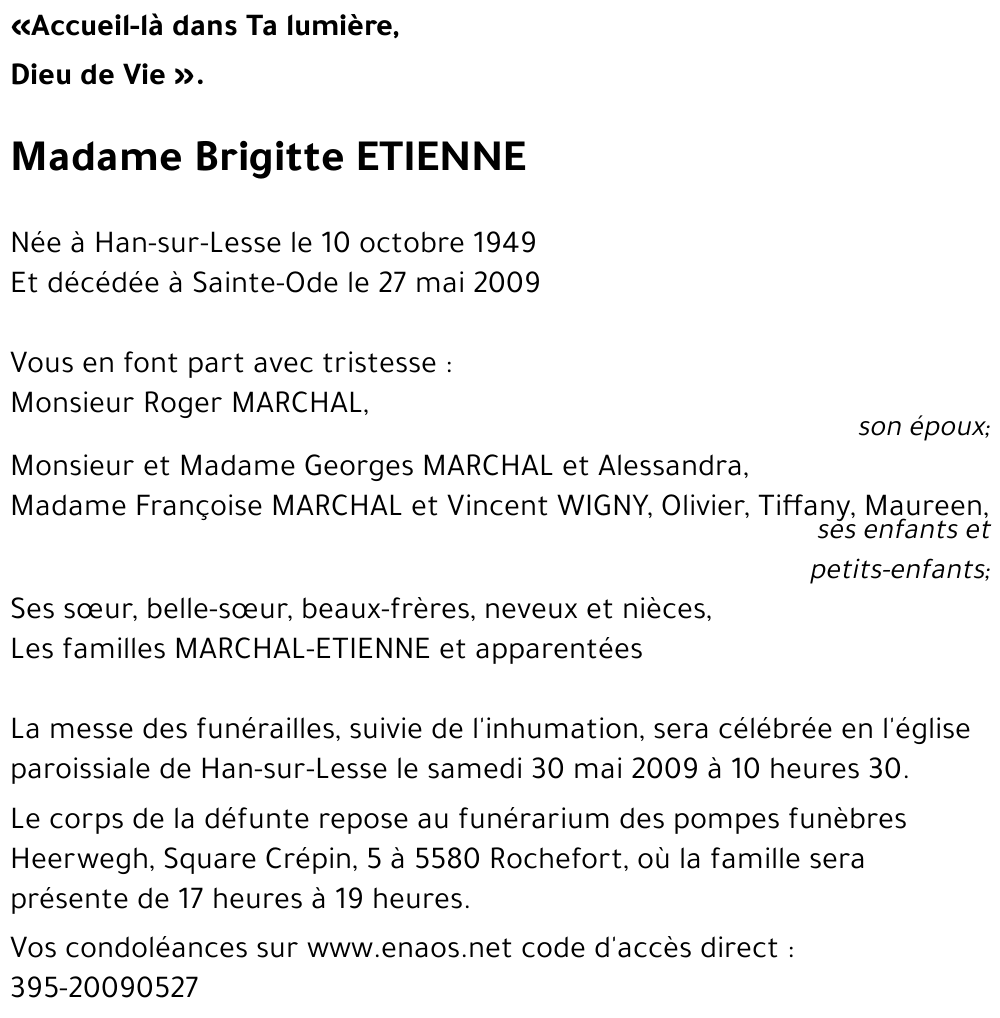 Brigitte ETIENNE