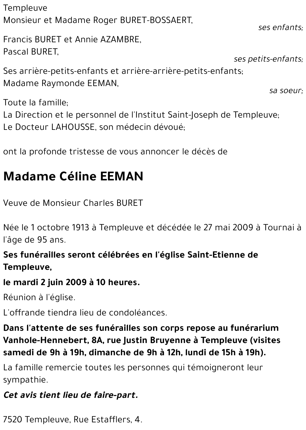 Céline EEMAN