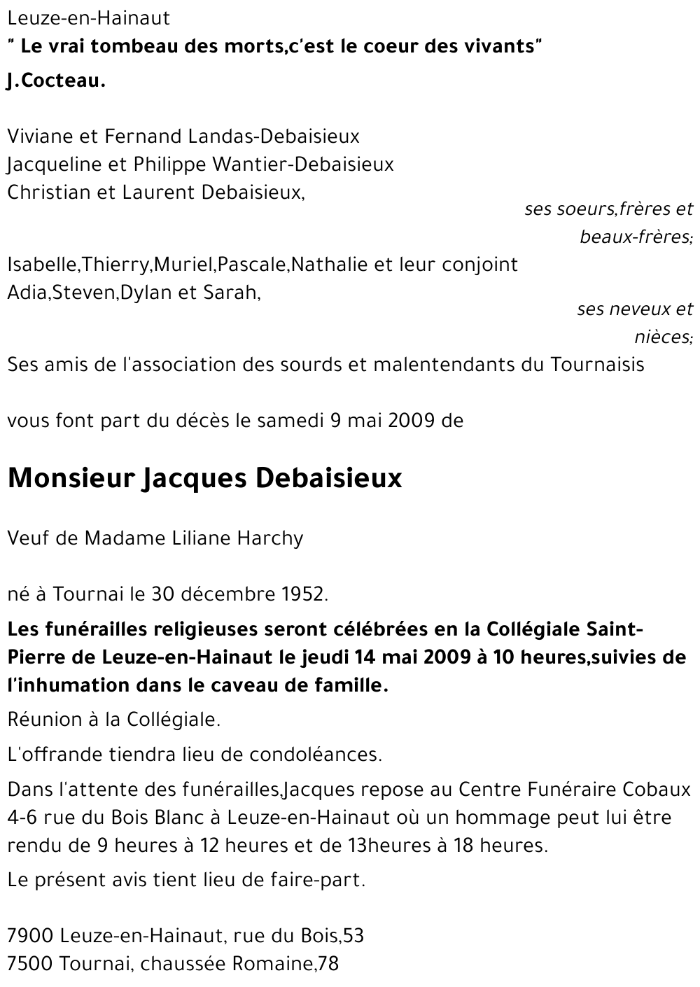 Jacques Debaisieux