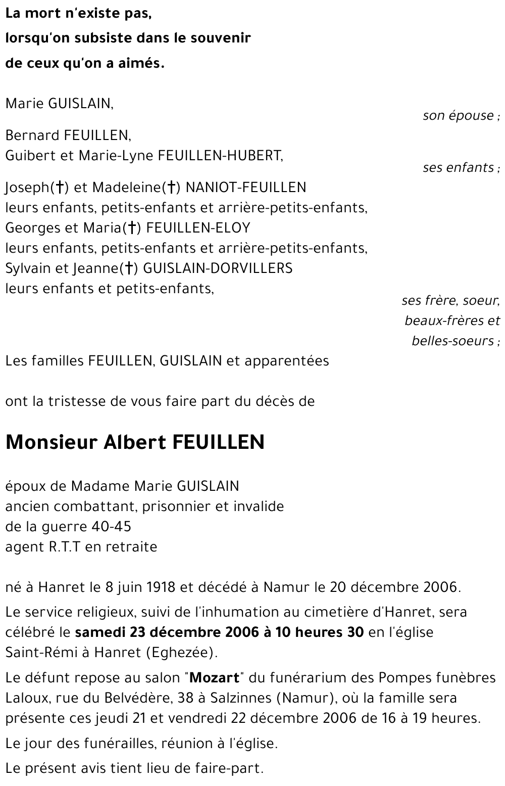 Albert FEUILLEN