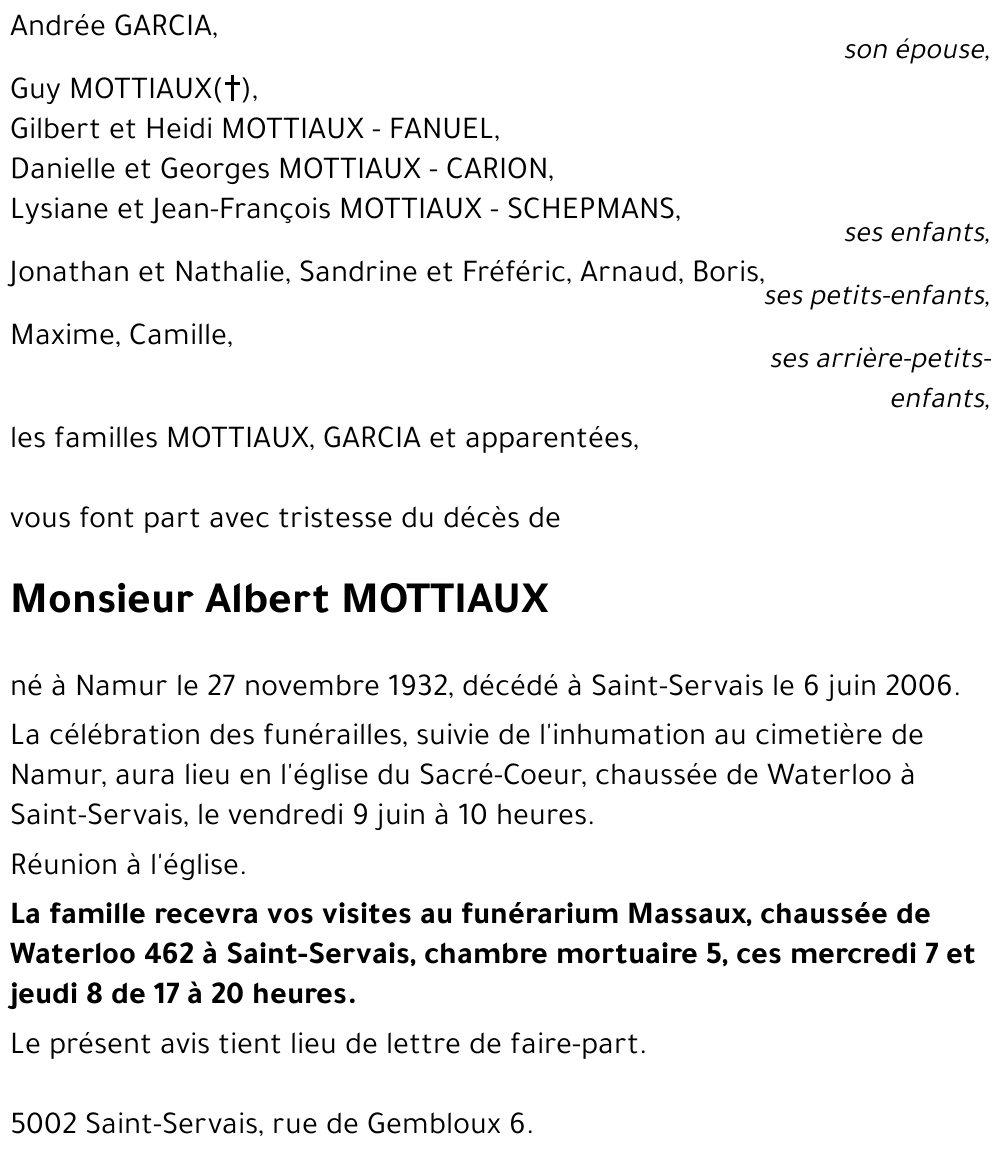 Albert MOTTIAUX