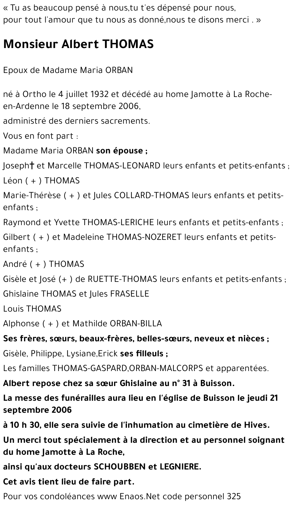 Albert THOMAS