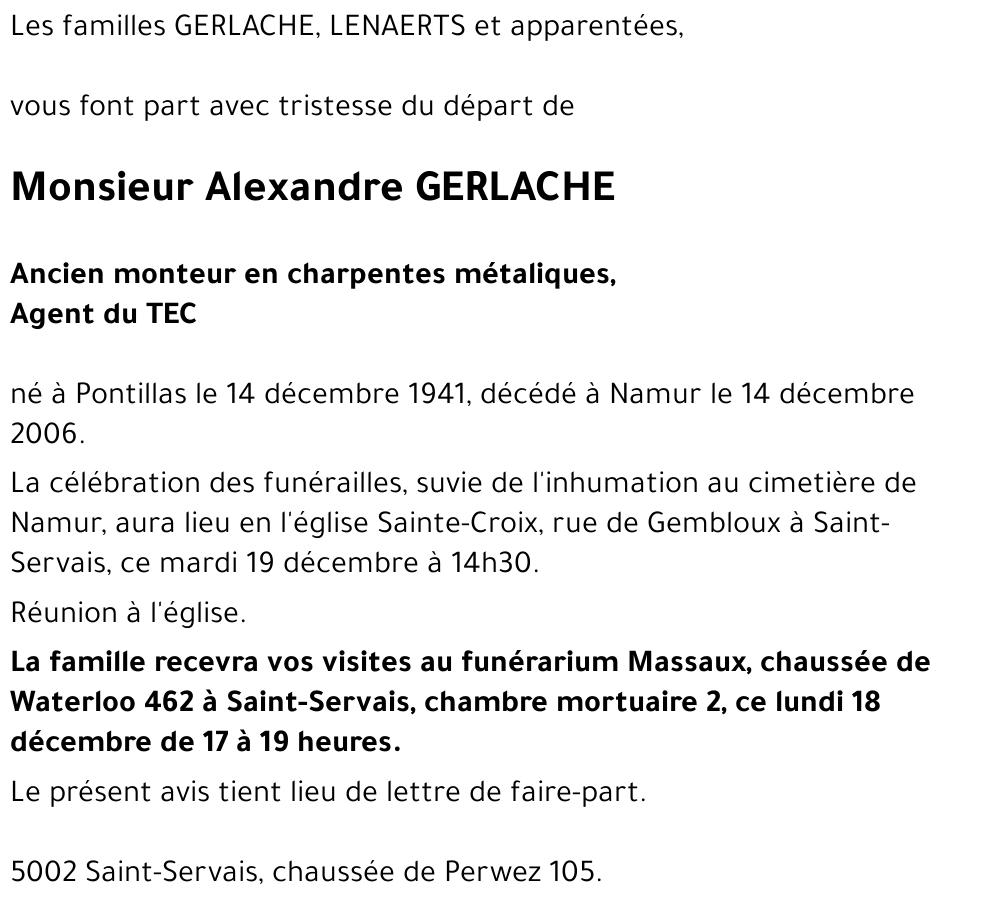 Alexandre GERLACHE