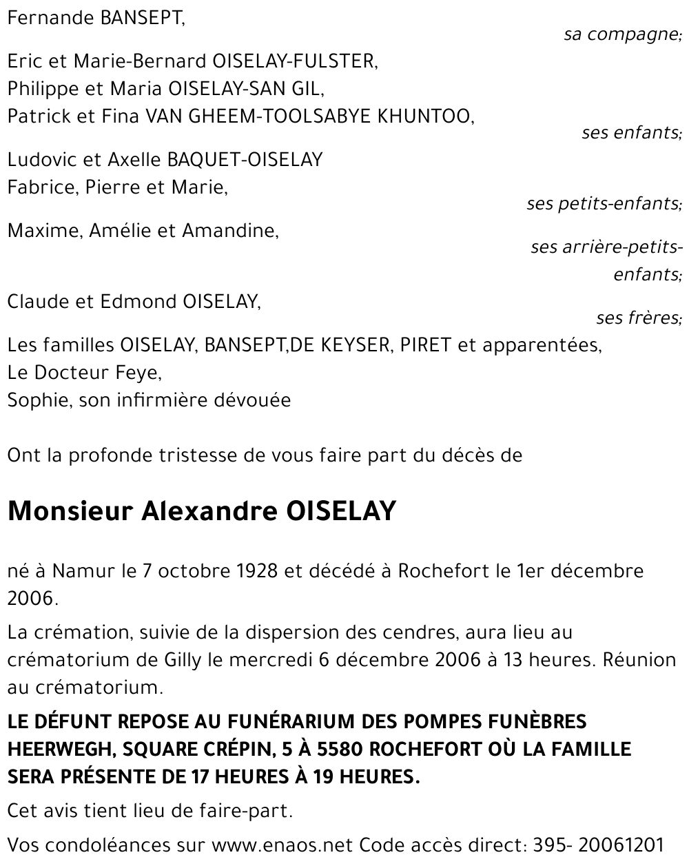 Alexandre OISELAY