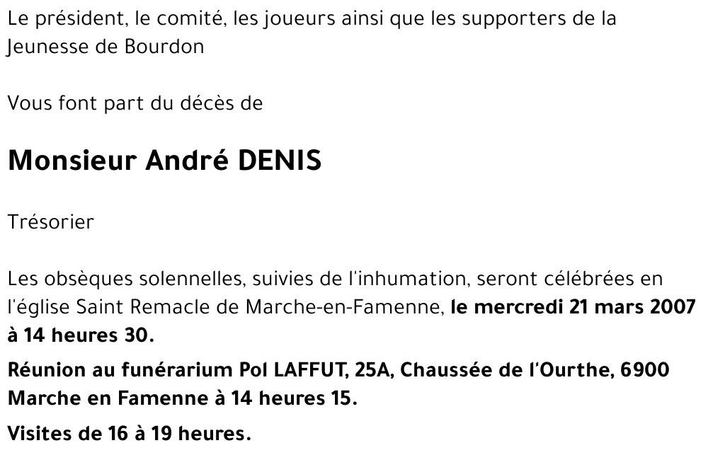 André DENIS