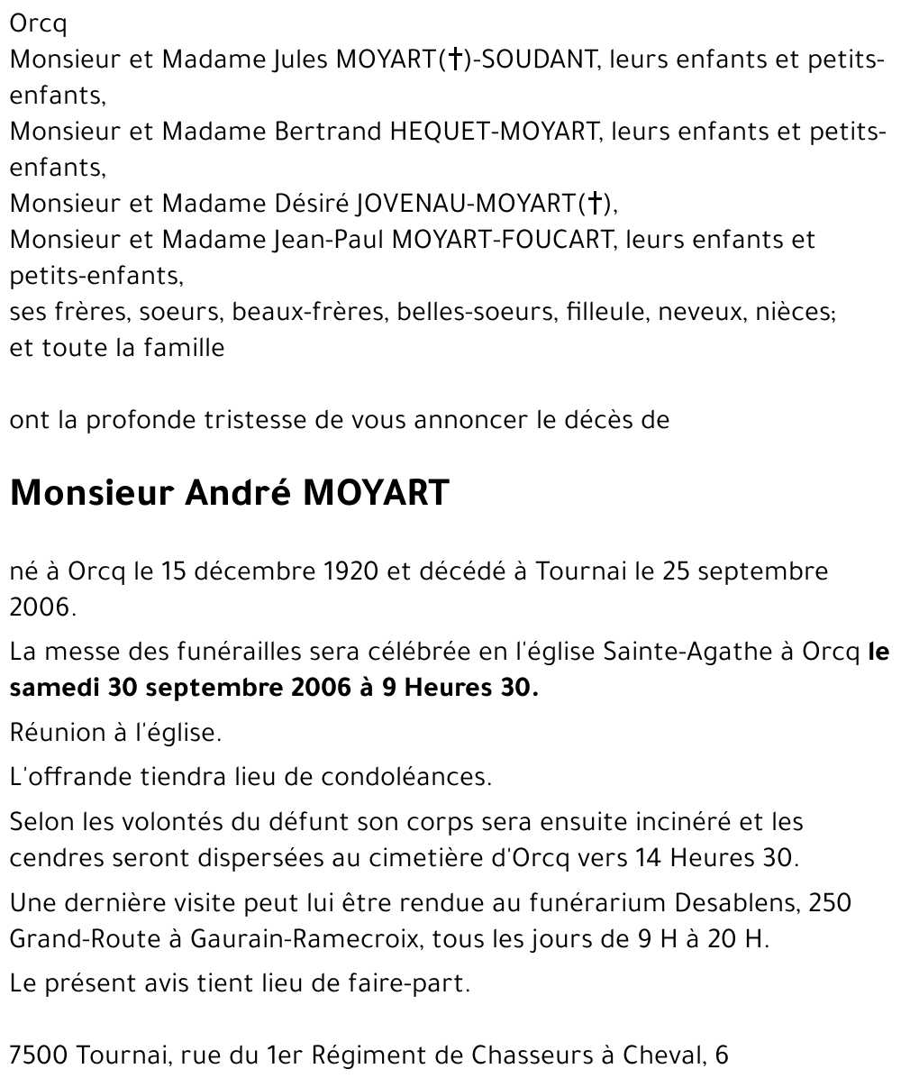 André MOYART