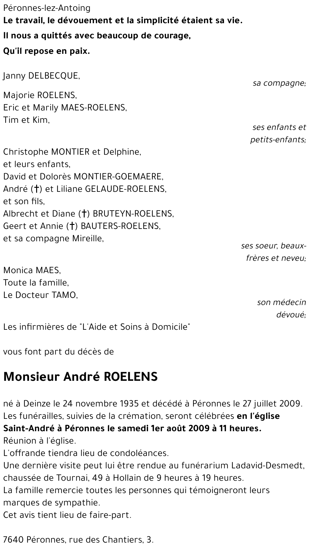 André ROELENS