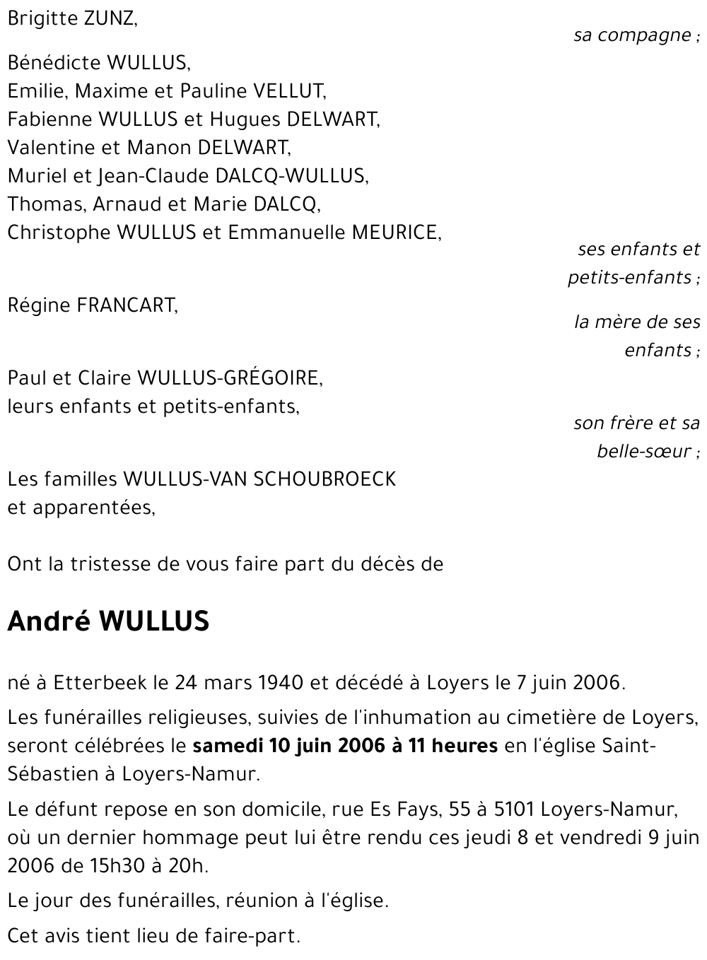 André WULLUS