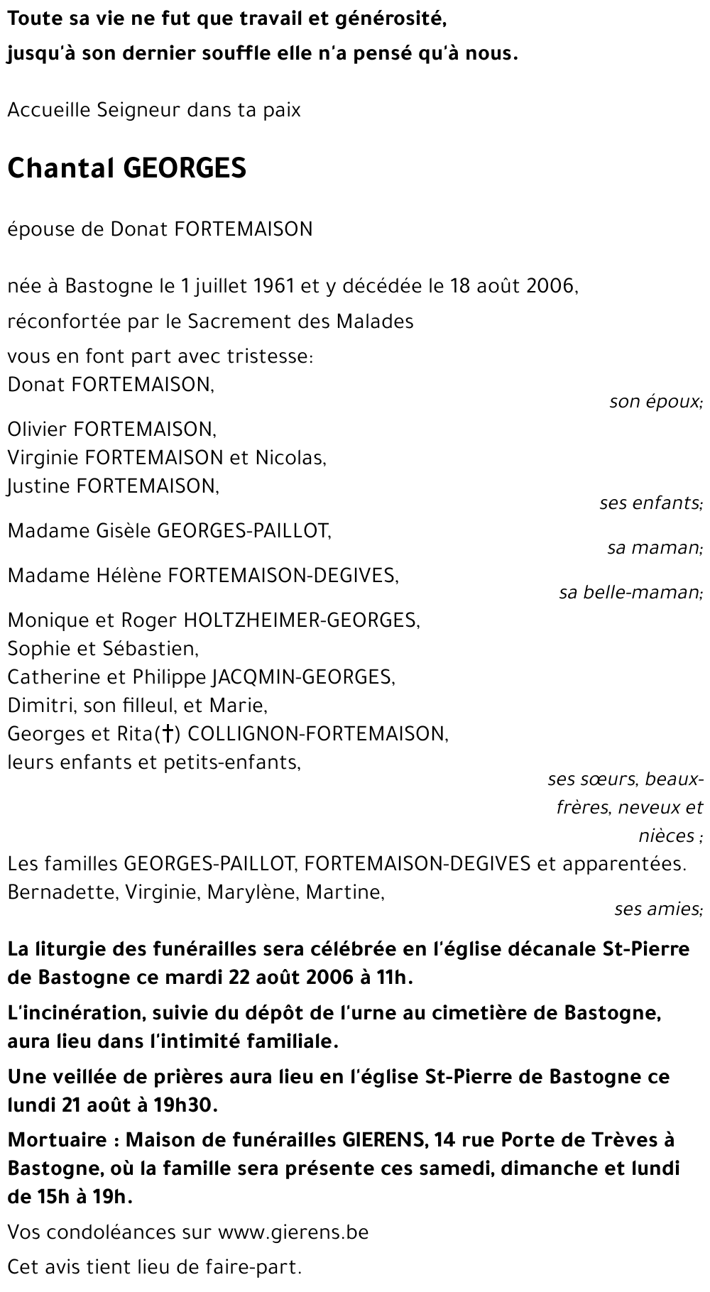 Chantal GEORGES